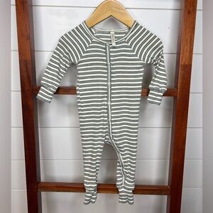 Rylee + Cru- Spruce Striped Kids One Piece